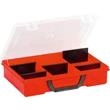 WISENT kovčeg za sitni materijal 3-3/4 (broj pretinaca: 3 fiksna, 4 varijabilna, 280 x 200 x 55 mm)