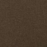  Posteljni okvir z vzglavjem temno rjav 140x190 cm blago, (20902560) | Shoptok.si