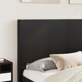  Krevetna konstrukcija s pohranom i uzglavljem Crna 135 x 190 cm | shoptok.hr