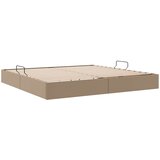  Otomanski krevet s pohranom Kapućino 200 x 200 cm Lažna koža | shoptok.hr