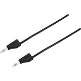 Voltcraft Merilni kabel [vtikač 4 mm - vtikač 4 mm] 5 m črne barve MSB-300 zložljiv drug v drugega, (20422563) Cene