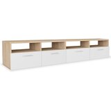 TV ormarići 2 kom konstruirano drvo 95x35x36 cm bijeli i hrast | shoptok.hr