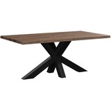 Ambia Garden VRTNA MIZA les, kovina barve akacije | Shoptok.si