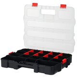 Alutec Kovček za majhne dele Compact 470 (470 x 373 x 80 mm, Število predelkov: 18 kos, Brez vsebine) | Shoptok.si