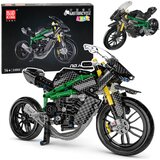 Kockice za slaganje trkaćeg motora Racing sa 656 elemenata - crno/zeleni Cijene