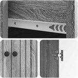  Kreveta Siva sonoma 66 x 34,5 x 90 cm Konstruirano drvo | shoptok.hr