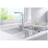 Blanco laressa - f,hd, krom, levi ročaj (min.6,5 cm) 521546 | Shoptok.si