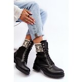 Boto Women's Ankle Boots Brogues with Sock Black Hakina | ePonuda.com