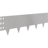  Ograda oko Travnjaka 10 pcs 100 x 30 cm Čelik Srebrna | shoptok.hr