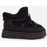 Big Star Womens Snow Boots On Platform With Sheepskin | Shoptok.si