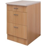 Flex-Well Spodnja Omarica S Predali Nano, Barva Bukve | Shoptok.si