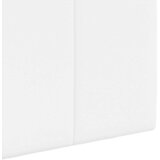  Držeće uzglavlje Zidne Prugasti Bijeli 150 x 55 x 5 cm tkanina - Bijeli 140 cm bez LED | shoptok.hr
