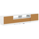  5-dijelni LED TV ormarić Bijela visokog sjaja Konstruirano drvo - Bijela visokog sjaja 100 cm | shoptok.hr