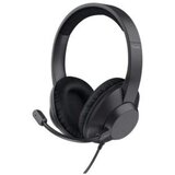 Trust Slušalice AYDA MAX, ENC, USB/USB-C, Black | shoptok.hr
