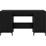  Stol s pohranom Crni hrast 140 x 50 x 75 cm Konstruirano drvo | Eponuda.ba
