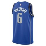 Nike Majice s kratkimi rokavi Nba Dallas Mavericks Kristaps Porzingis Modra | Shoptok.si