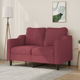  Dvosjed od tkanine crvena boja vina 120 cm | shoptok.hr
