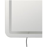 Ixia Stensko ogledalo z lučjo 60x80 cm – | Shoptok.si