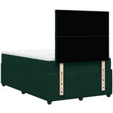 Box spring krevet s madracem tamnozeleni 120x200 cm baršunasti | shoptok.hr