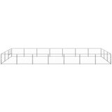 vidaXL kavez za pse srebrni 21 m² čelični | shoptok.hr