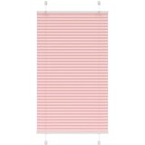  Plisirana zavjesa Roza 75x100 cm Širina tkanine 74,4 cm Poliester | shoptok.hr