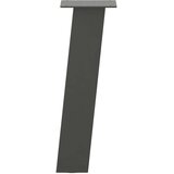  Noge za klub stolić 4 kom antracit 42 cm čelik | shoptok.hr