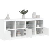  The Living Store Komoda z LED diodami bela 164x37x67 cm - Komoda, (21442471) Cene