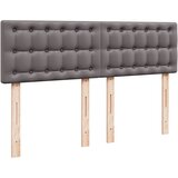  s oprugama i madracem sivi 140x190 cm od umjetne kože | shoptok.hr