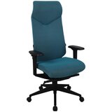 XORA GAMING STOL kovina, umetna masa, tekstil modra | Shoptok.si