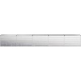  Povišeni vrtni krevet Srebrna 400 x 40 x 55 cm cinkani | shoptok.hr