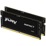 Kingston SODIMM DDR5 32GB (2x16GB kit) 6400MT/s KF564S38IBK2-32 FURY Impact Black XMP | ePonuda.com