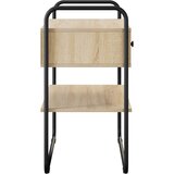  Konzolna stolica Hrast sonoma 80 x 40 x 75 cm Konstruirano drvo | shoptok.hr
