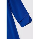 Marisse Trapeze Dress With 3/4 Sleeves, Blue | ePonuda.com