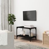 vidaXL TV omarica črna 60x33x41 cm inženirski les in jeklo Cene