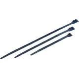 Posebne kablovske vezice, vanjsko zubate (DxŠ) 375 mm x 9 mm 6503 crna PB Faste