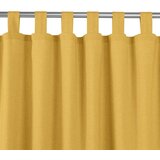  Curtain CARMENA color mustard style classic 10cm tab tops braid 140x300 HOMEDE | shoptok.hr