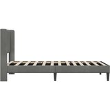  Okvir za krevet Tamno siva 80 x 200 cm Baršun - Tamno siva 80 x 200 cm | shoptok.hr