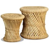  Stolci od bambusa i jute 2 kom | shoptok.hr