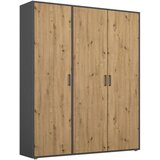 Rauch Möbel OMARA S KLASIČNIMI VRATI, siva, hrast artisan | Shoptok.si