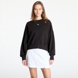 Puma Ženski duks Wardrobe ESS Over-Sized Crew TR, Crni | ePonuda.com