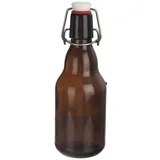 Rjava steklena steklenica za vodo 350 ml –