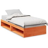  Dnevni krevet bez madraca voštano smeđi 90 x 200 cm od borovine | shoptok.hr