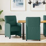  Blagovačke stolice s kotačima 2 pcs Tamnozelena 57 x 67 x 95 cm | shoptok.hr