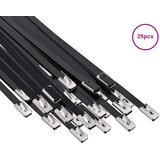  Veza za kabel 25 kom. 4,6 x 800 mm Crna | shoptok.hr