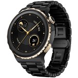 INF združljiv s huawei GT4/Buds pro keramični in nerjaveči jekleni pašček - metuljasta zaponka black 22 mm, (5000090596) | Shoptok.si