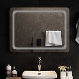  LED kupaonsko ogledalo s ogledalom *Transparent*an 80 x 60 cm | shoptok.hr