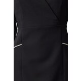 Trendyol Black Fitted/Fits the Body Stone Stripe Detailed Mini Woven Dress | ePonuda.com