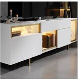 Hanah home TV komoda, bijela Slike