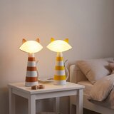 Signes Grimalt Namizne svetilke Set 2 Led Svetilk Mačka Oranžna Rumena Večbarvna Cene