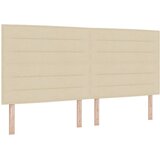  Krevet s opruga kutije s madracem Krema 200 x 200 cm tkanina | shoptok.hr